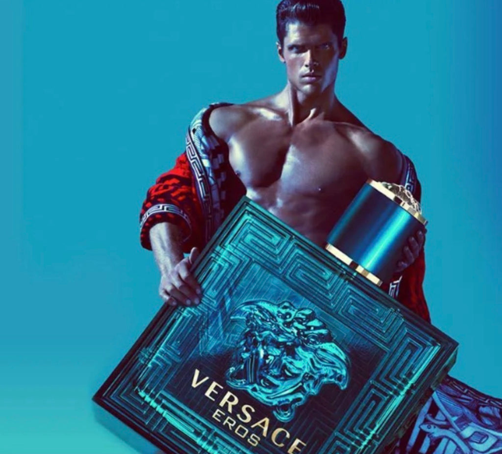 mens frafgrances Versace Eros Eau De toilette 3.4 oz