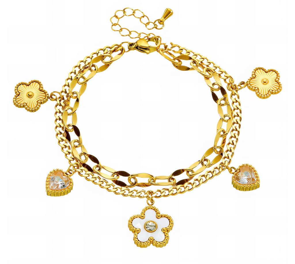Fashion Jewelry Gold Stainless Steel Bracelet