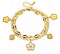 Fashion Jewelry Gold Stainless Steel Bracelet