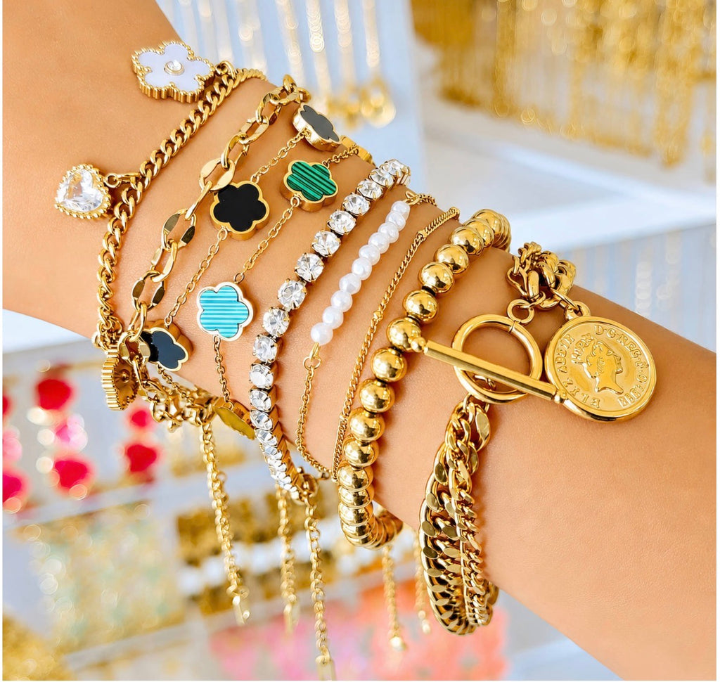 Fashion Jewelry Gold Stainless Steel Bracelet