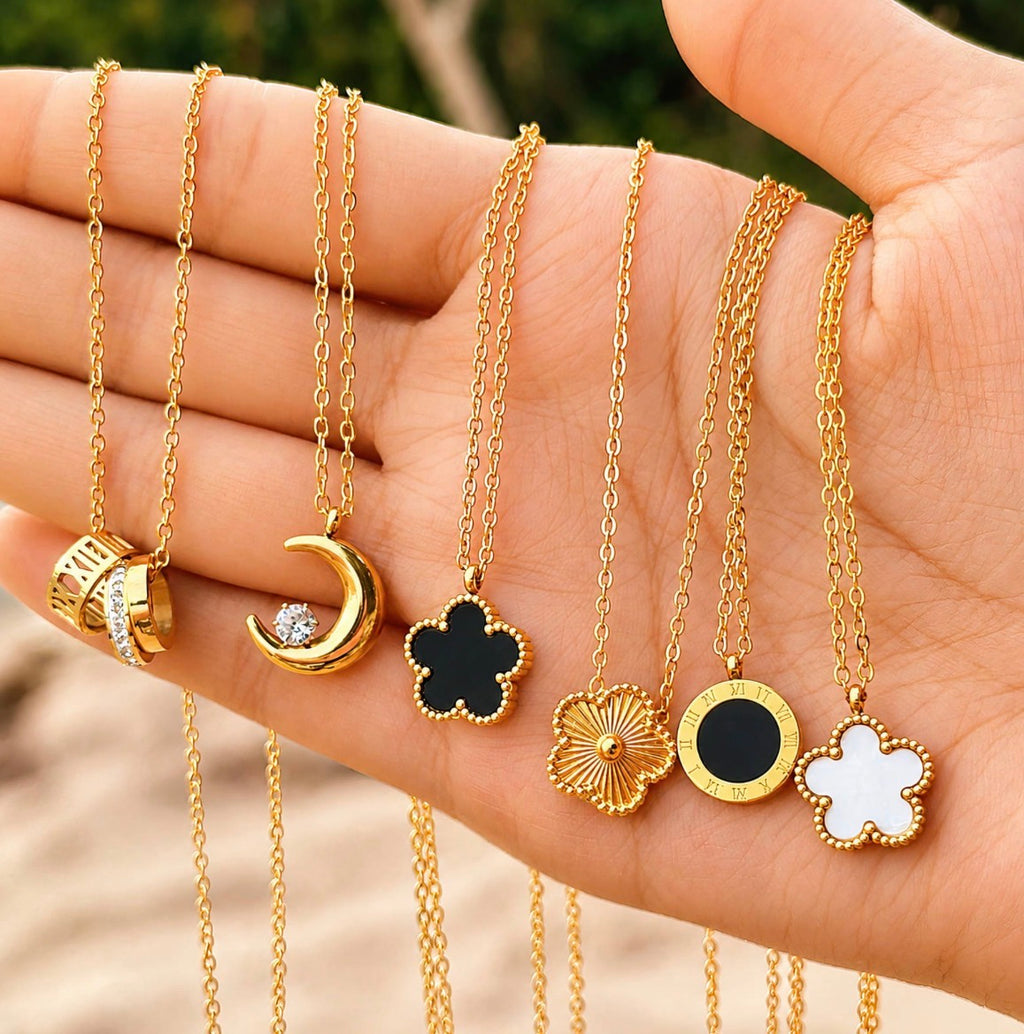 Fashion Jewelry Gold Stainless Steel Necklace