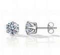 Fashion Jewelry Silver Stainless Steel Earrings