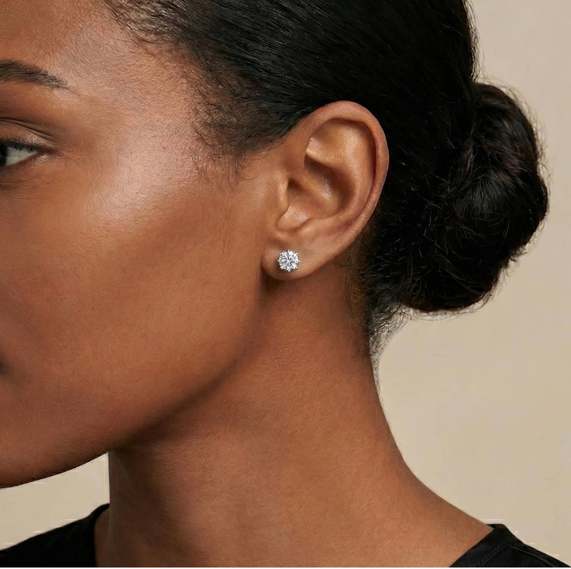 Fashion Jewelry Silver Stainless Steel Earrings
