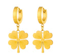 Fashion Jewelry Gold Stainless Steel Earrings