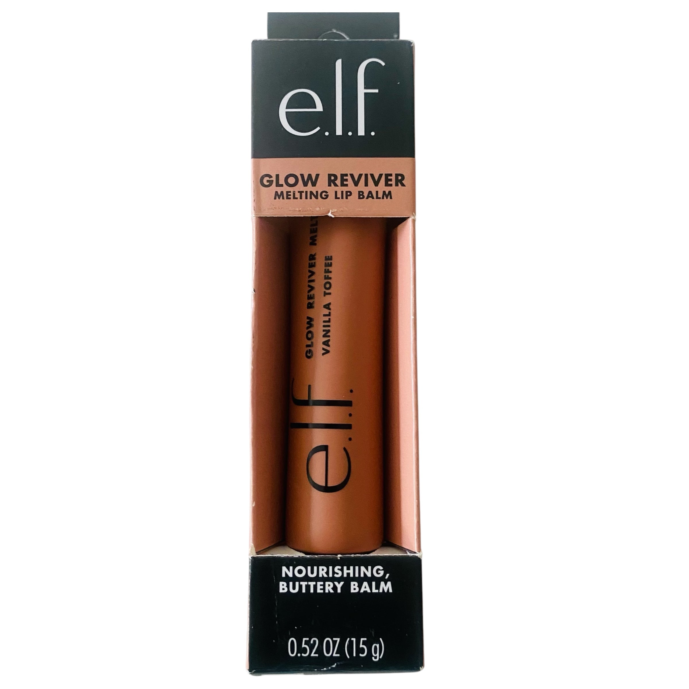 E.L.F reviver melting lip balm ultra glossy and soft nourishing buttery balm Vanilla toffee