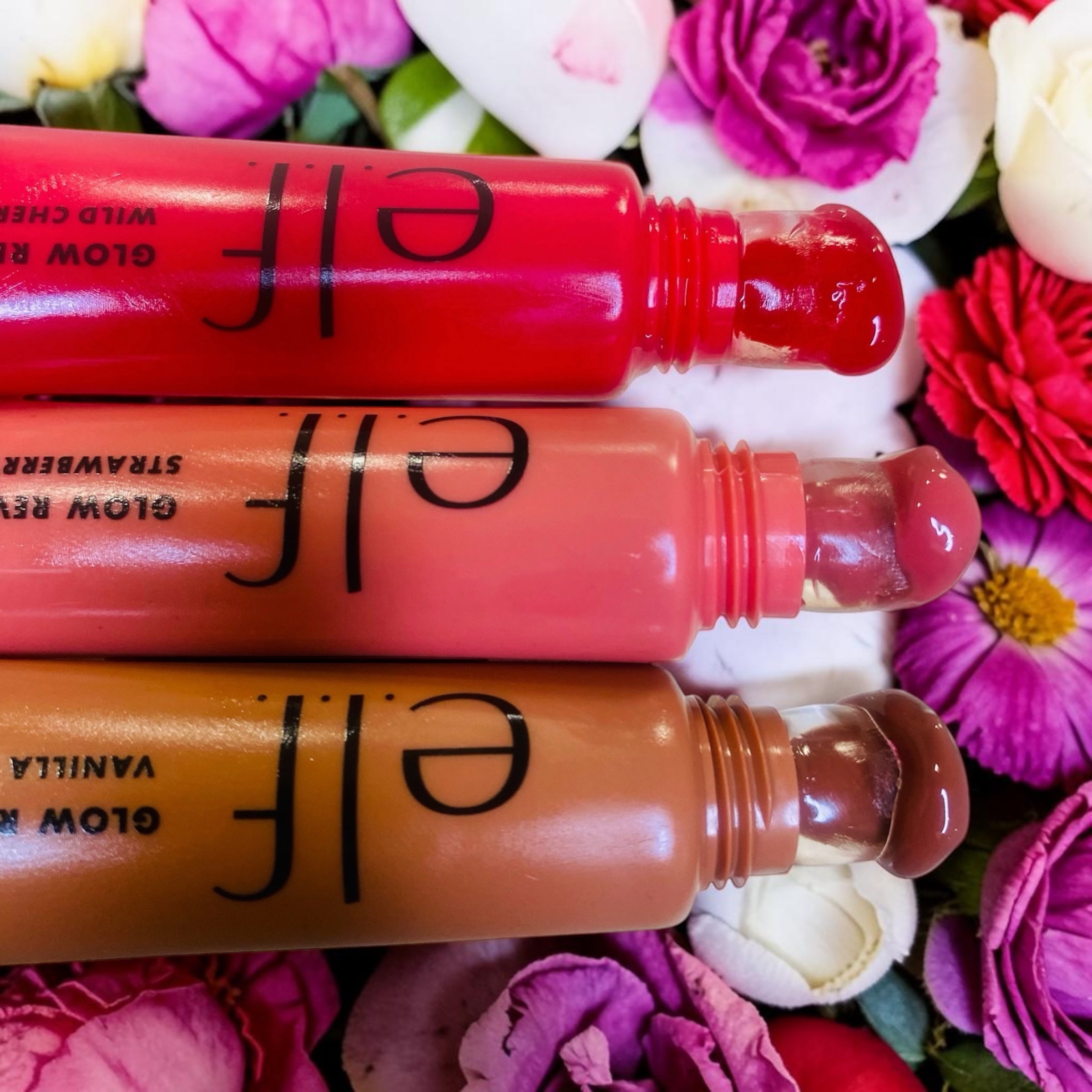 E.L.F reviver melting lip balm ultra glossy and soft nourishing buttery balm Wild cherry